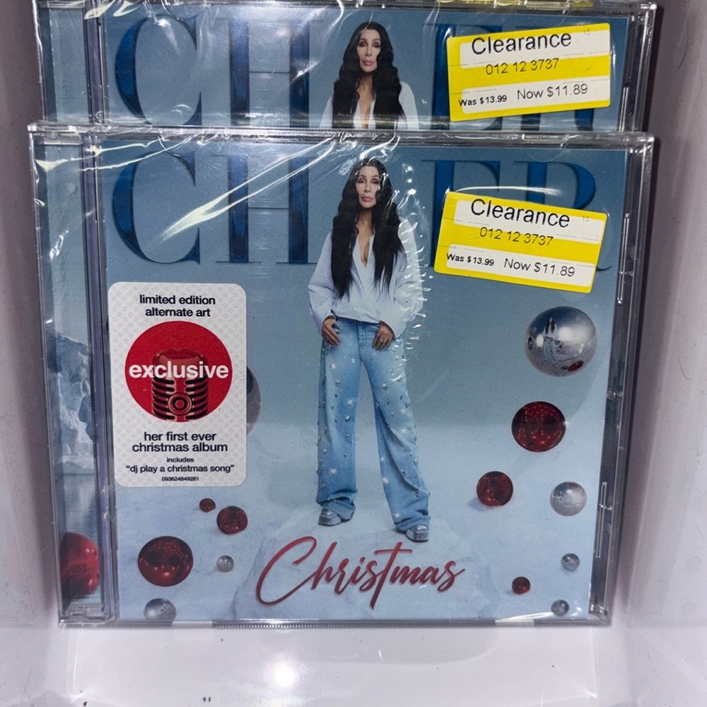 5/$10 Cher Christmas cd